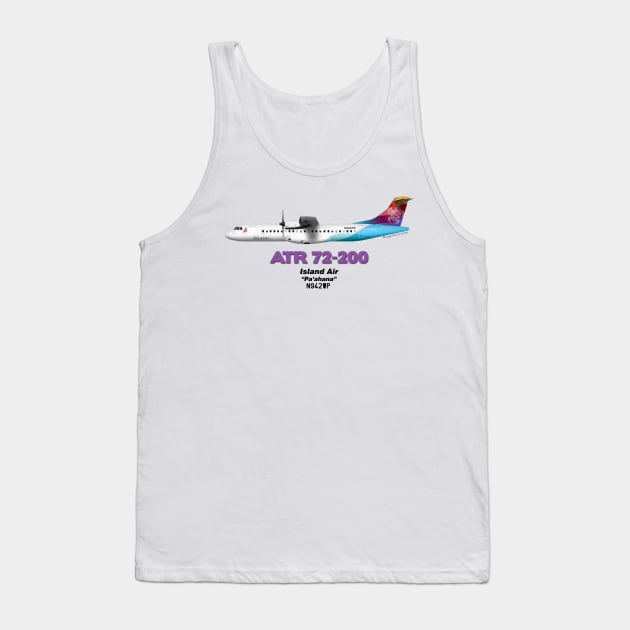 Avions de Transport Régional 72-200 - Island Air "Pa'ahana" Tank Top by TheArtofFlying